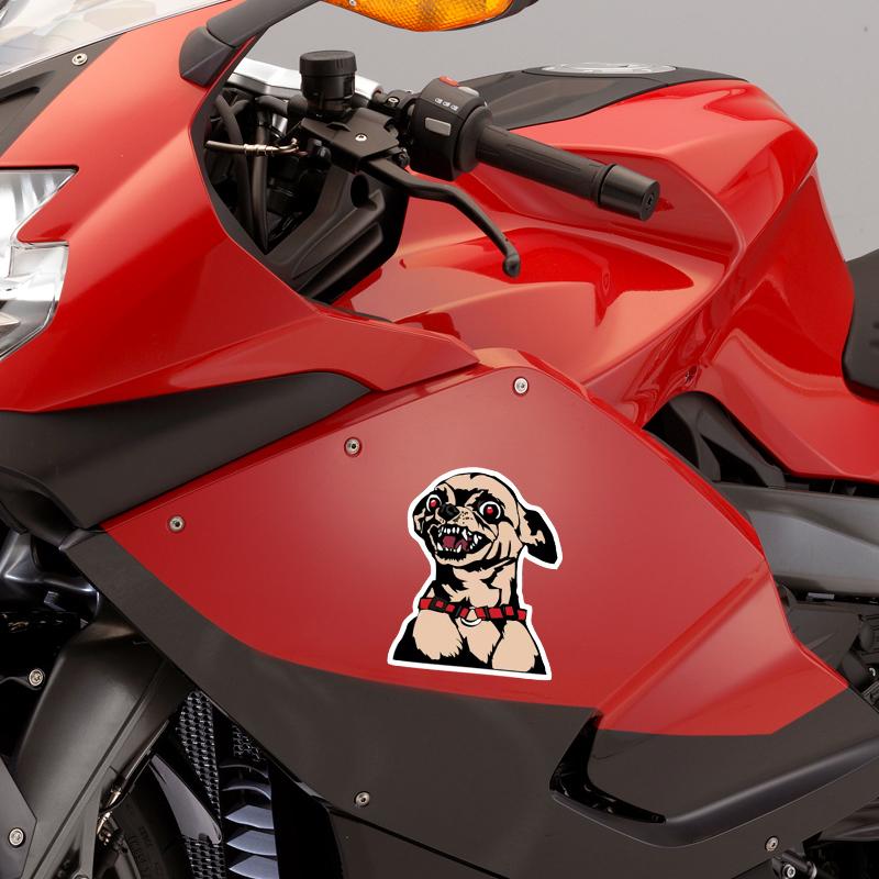 Angry Chihuahua Stickers Car Stickers Funny Car Motorcycle Pvc Stickers Decals