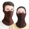 Fleece Face Mask Neck Warmer Winter Windproof Warm Mask Cycling Face Mask Women Men Sport Scarf Ski Hiking Riding Mask Gaiter