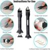 14PCS Caulk Nozzle Applicator Silicone Scraper Sealant Caulking Smooth Remover Tools Kit Floor Caulk Finisher Grout Accessoriess