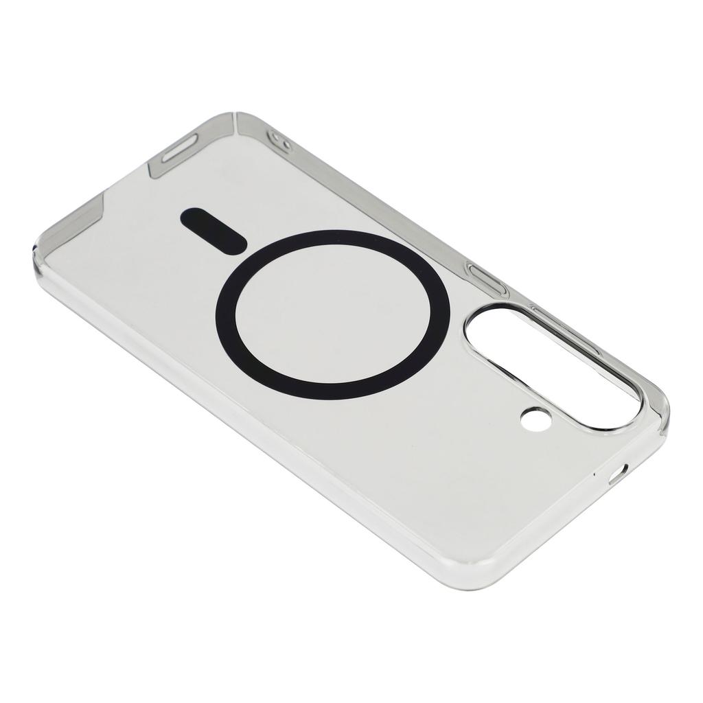 For Samsung Galaxy A56 5G Crystal Clear Case Compatible with MagSafe Hard PC Phone Cover
