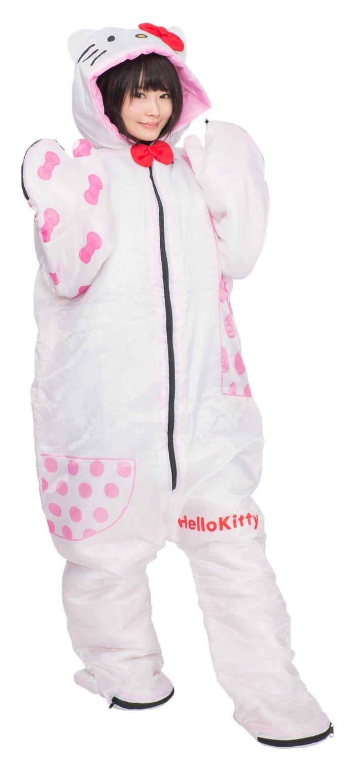 

Hello Kitty Narikiri Nebukuro с сумкой для хранения белого цвета