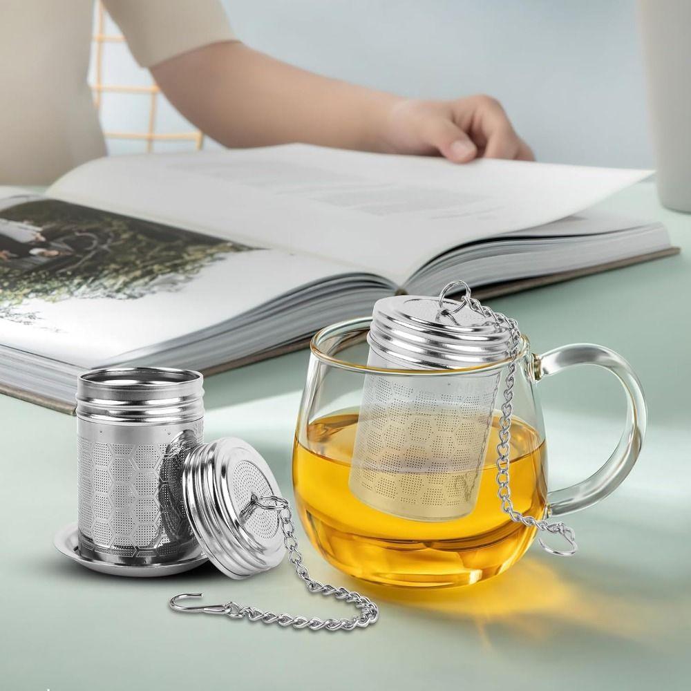 304 Stainless Steel Tea Strainers Extra Fine Mesh Tea Diffuser Filter Tea Steeper Seasonings