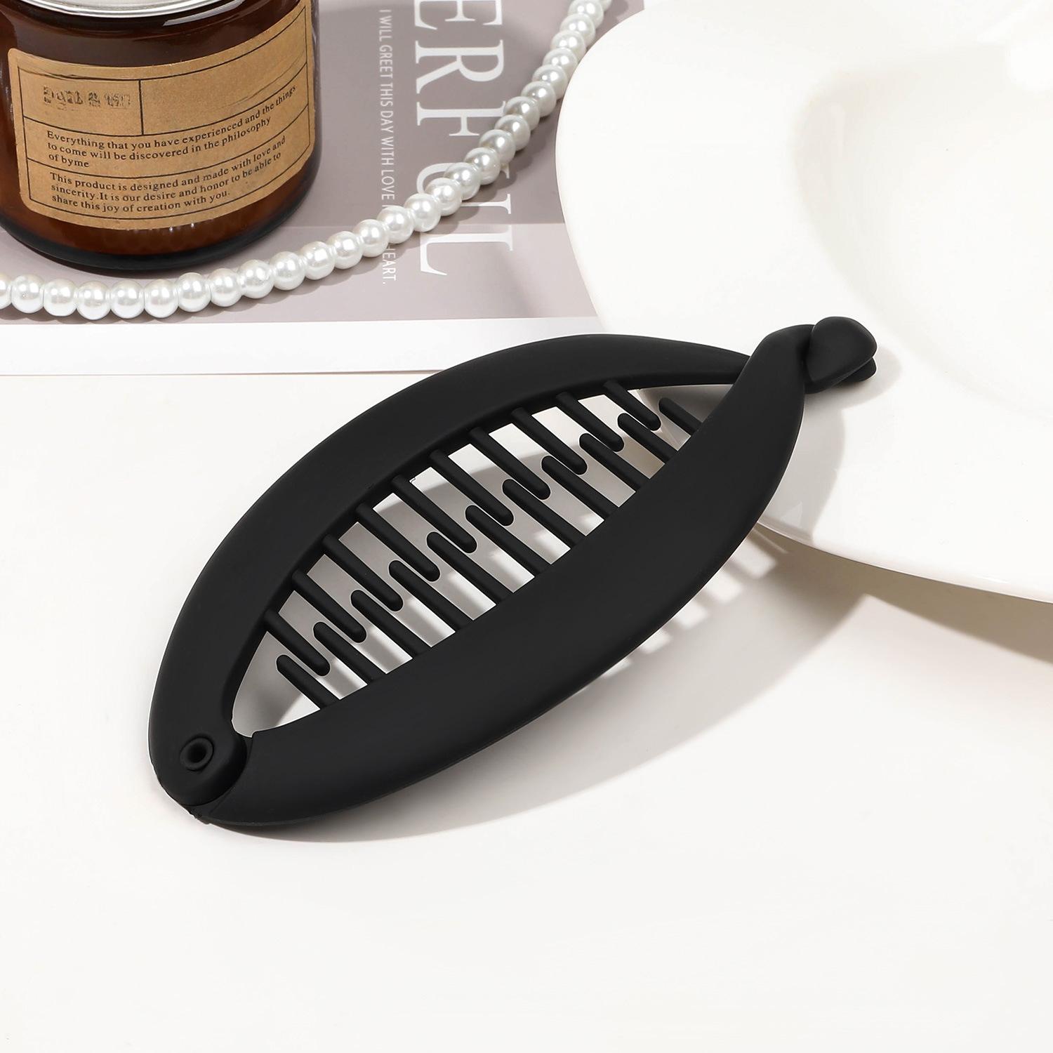 

Заколка для хвоста в форме рыбы Arcylic Banana Hair Clip Headband для женщин Hair Accessories HairgripsTwist Clamp Barrettes Headwear