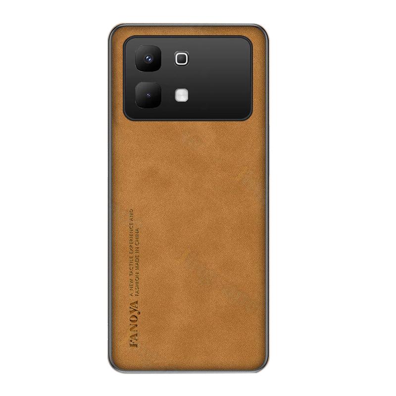 For infinix Note 60 Pro Case Frosted Soft Vintage Leather Anti Drop For infinix Note60 Pro Back Cover