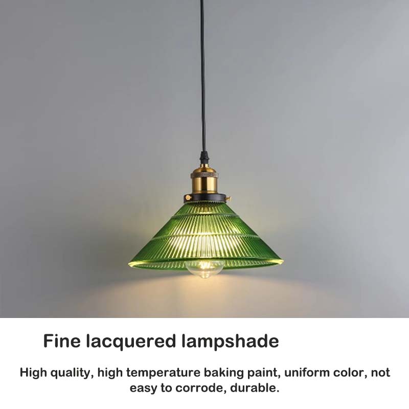 Nordic Glass Pendant Light Green Hanging Lamps Living Room Decor Luminaire Hall Bedroom Dining Room Coffee Indoor Fixture Lustre