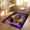 Personalized Crystal Velvet Carpet,Travis Scott Custom Printed Name, Plush Area Rug For Home Indoor Decor