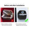 For Volvo 4Pcs Car Door Lock Cover Protective Case Accessories For Volvo XC60 XC90 S60 V40 V50 V60 XC40 V70 V90 S90 S80 C30 S40