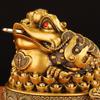 Golden Toad Treasure Bowl - Money-Attracting Decor for Home or Office