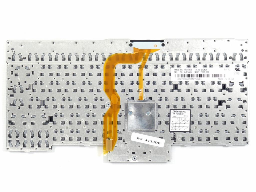 Tradebit - Tastatur für Lenovo ThinkPad | Deutsch DE QWERTZ | Volle Kompatibilität | Hochwertige Materialien | Models: L430 L530 T430 T530 W530 X230