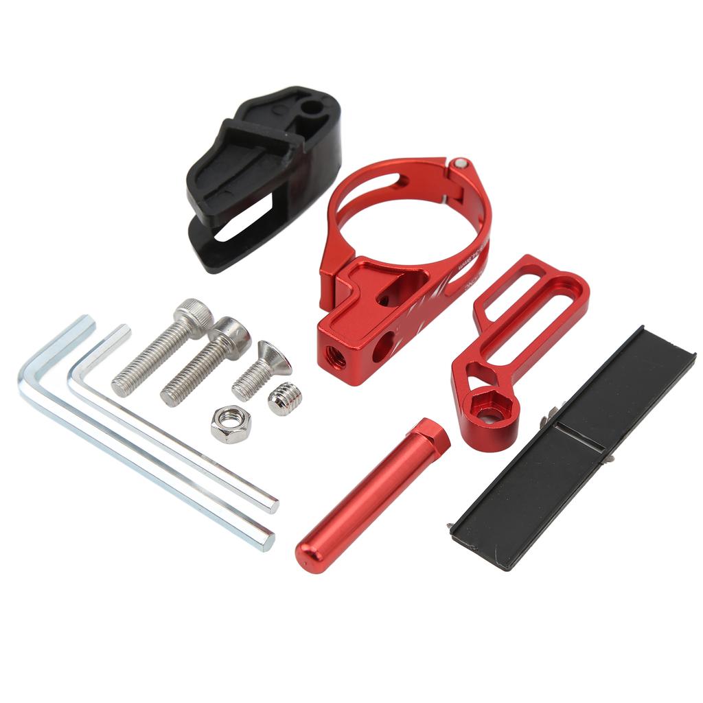 Lebycle Universial Mountain Bike Chain Guide Protector Aluminium Alloy Bike Chain DeflectorsRed