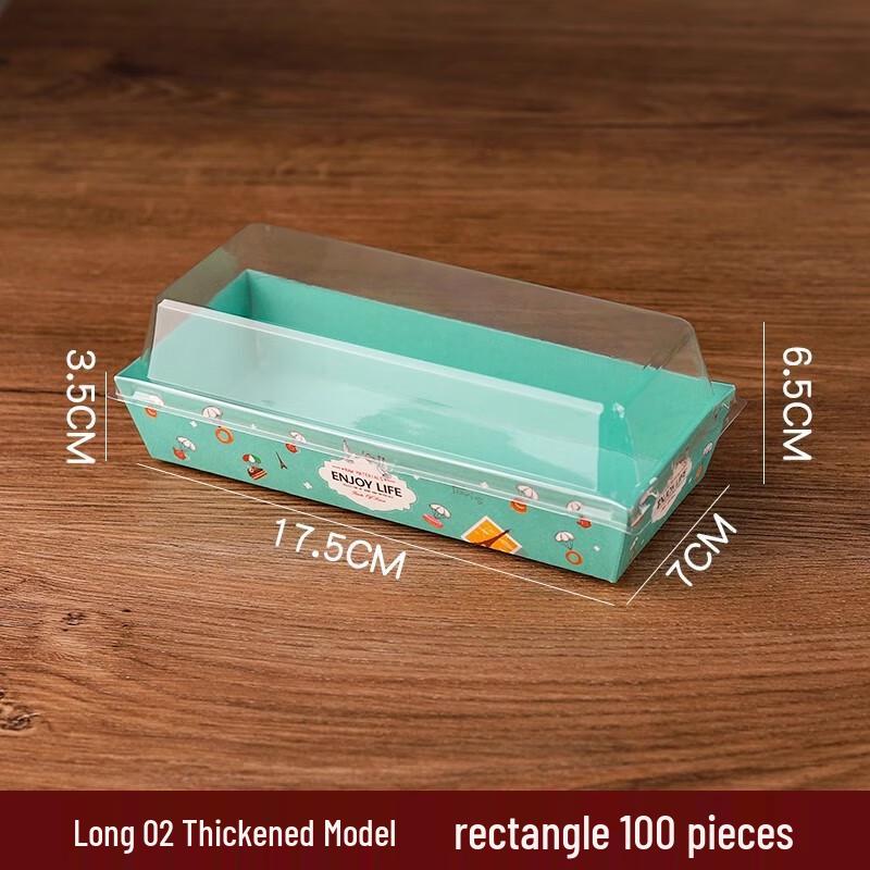 AVADEN Thickened Plastic Takeaway Boxes