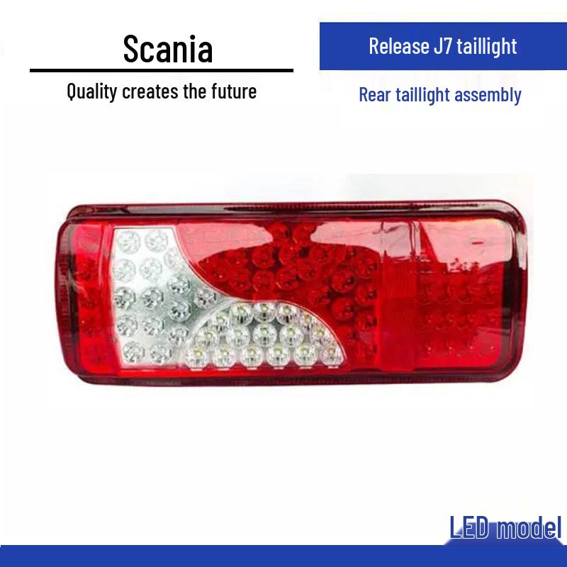 Compatible Tail Light for Scania, Jiefang J7, and G-Series Models Standard