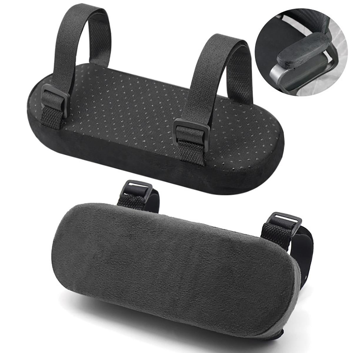 

Memory Foam Armrest Pads for Office Chair Elbow Support Cushion for Arm Pressure Relief Home Universal Fit Covers for Desk Chair