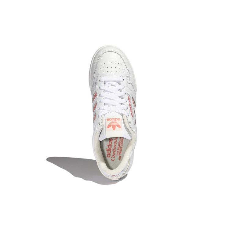 adidas Continental 80 Stripes White Pink Unisex Sneakers Cloud-White Off-White GX1916
