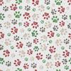 Outdoor Dekostoffe Oxford - Motiv Bunte Pfoten I Dx296