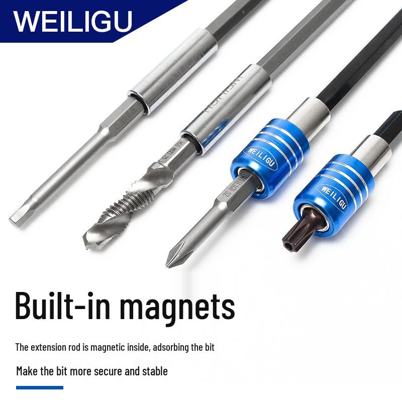 Multi-Purpose Quick Release Hex Shank Extension Rod for Electric Drill/Screwdriver