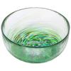 Aderia Glass Six Forest Gift Made In Glass Nature Traditional Handcrafted In a Japanese Nordic Style (ADERIA) [Tsugaru Bowl, Colors, Design, Boxed,