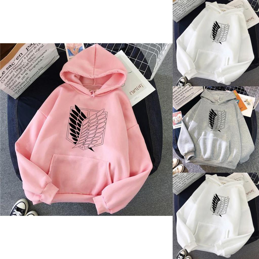 Attack On Titan Corps Mikasa Eren Hoodie Top Sweatshirt For Cozy Comfort And Fashionable Style