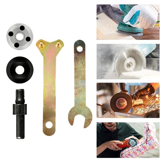 Electric Grinder Drill Adapter Kit Heavy Duty Standard Drill to Angle Grinder Conversion Connecting Rod Accessories Power Tool Adapter Kit
