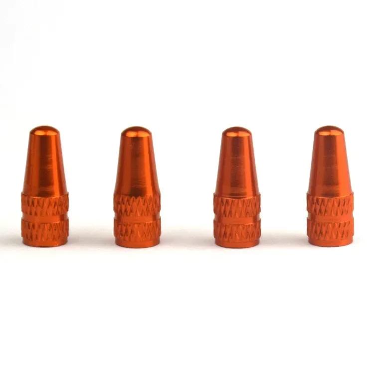 

4PCS Aluminum Alloy Bike Tire Valve Caps FV/Presta Valve Covers for Road MTB Track Racing Bikes Durable Cycling Accessories