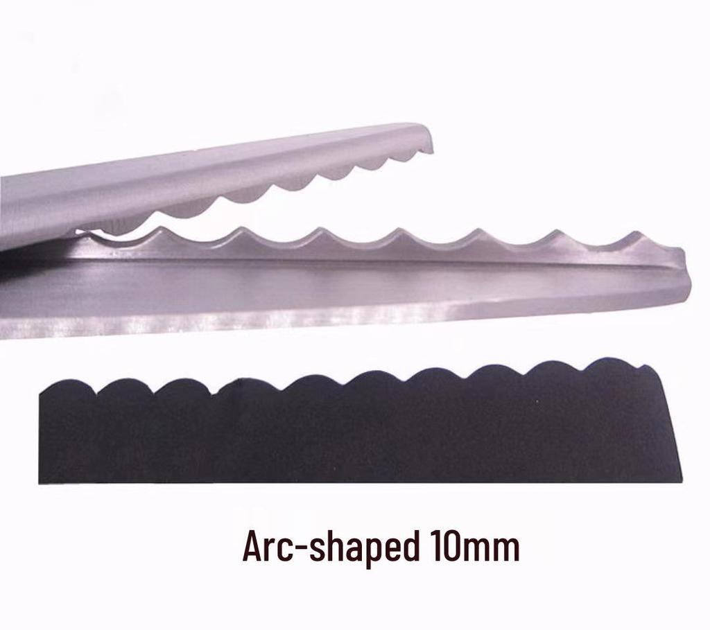 Ножницы для кружева с зубчатым треугольным лезвием: Ручной инструмент для парикмахерского дела и шитья