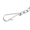 Toilet Handle Chain Stainless Steel Toilet Flapper Lift Chain Replacement C-ring Bathroom Toilets Repair Accessories Rust-resist