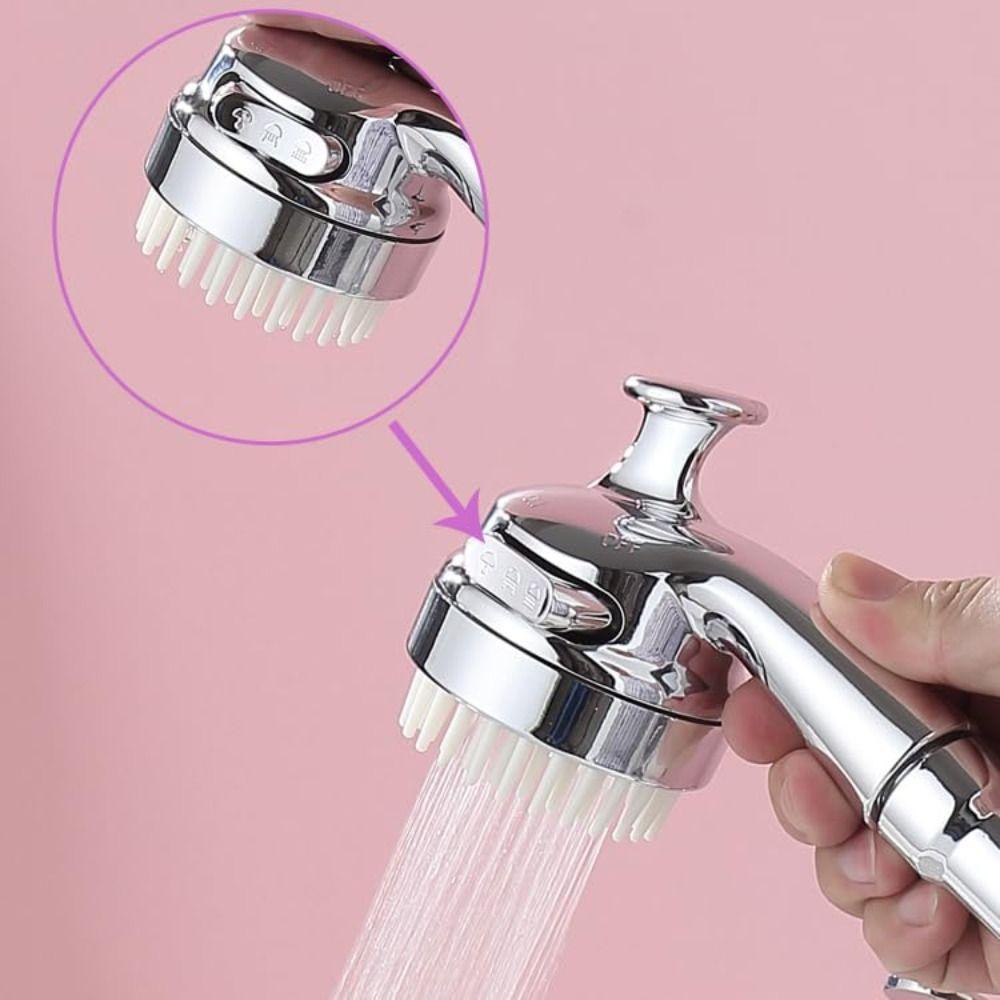 Stylish Chrome Finish Bathroom Faucet Multi-functional Durable Sink Hose Sprayer Universal Shower Spray Head Bathroom