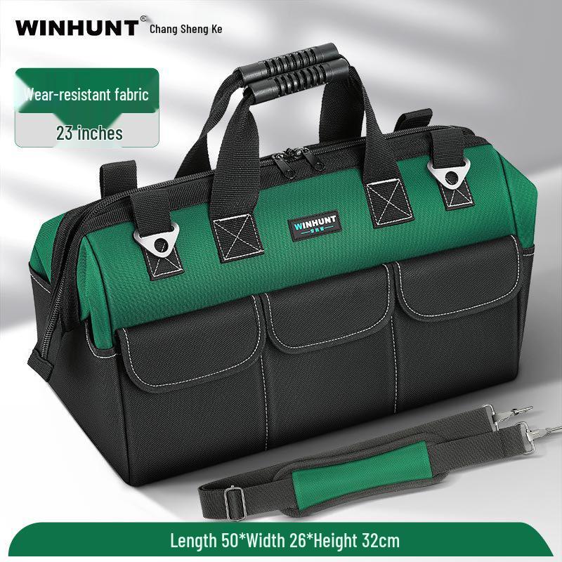 Everwinner Durable Canvas Electrician Tool Bag - Sturdy, Thickened, and Wear-Resistant