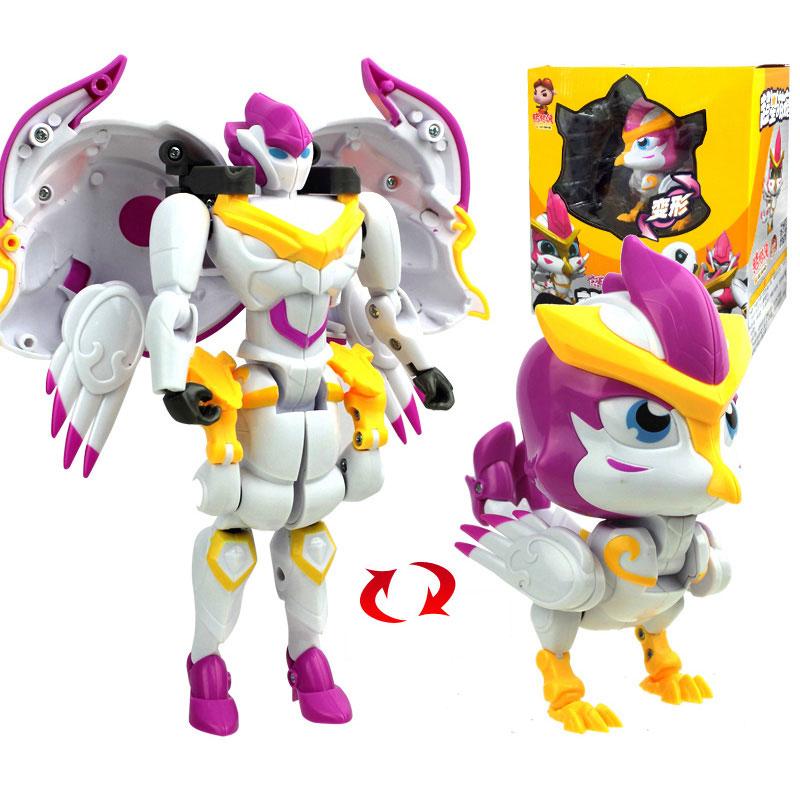 New GGBOND Deformation Robot Tigers Action Figures GG BOND Transformation Deer Crane toys for children gift Brinquedos