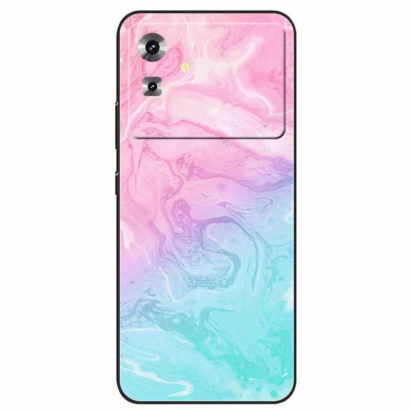 Funda para Teléfono Para Cubot Note 21 Funda Moda Mármol Silicona Suave Cubiertas Traseras Para Cubot Note 21 Protección Carcasas NOTE21 Bolsa Encantadora