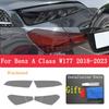 For Benz A Ciass W177 2018- TPU Car Exterior Headlights Anti-Scratch Protective Film Headlamps Repair Sticker Accessories
