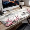 Mountain Scenery Pattern Mouse Pad Rectangle Gaming Mouse Pad Nonslip Rubber Pad Desktop Decoration for Home Office Desk