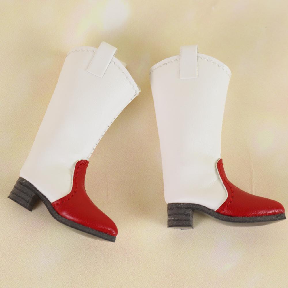 Botas Para Boneca Blyth Sapatos Legais Estilo Cow Boy Adequado 1/6 BJD 30cm Menina de Anime