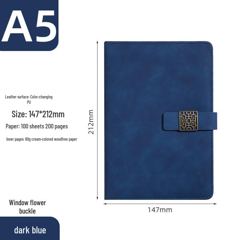 A5 Business Notebook & Pen Gift Set - Portable Stationery Souvenir