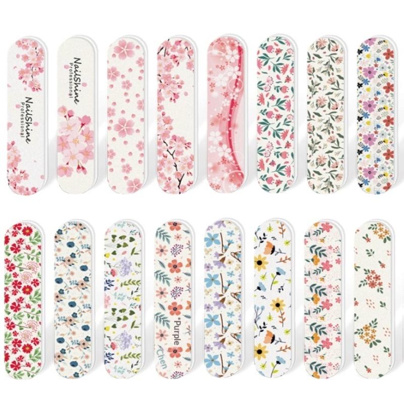 20 Stück doppelseitiges Einweg-Nagelfeilen-Set, niedlich, für den Heim- und Salongebrauch, Großhandel, Mini-Schmirgelpfeilen, Mode-Nagelwerkzeuge