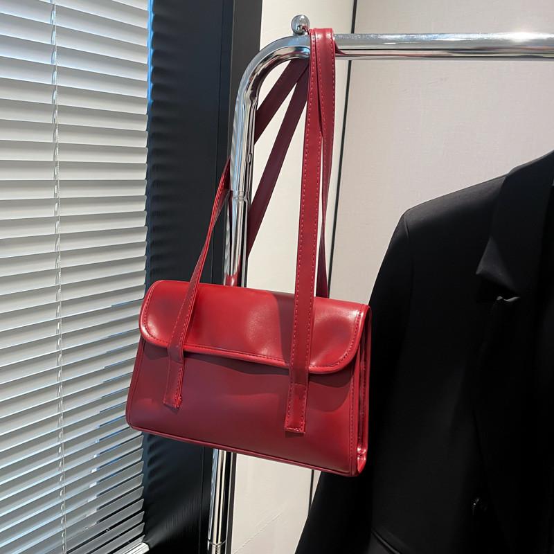 

Модна Вінтажна Квадратна Сумка Середньої Місткості для Жінок у Модних Кольорах червоний