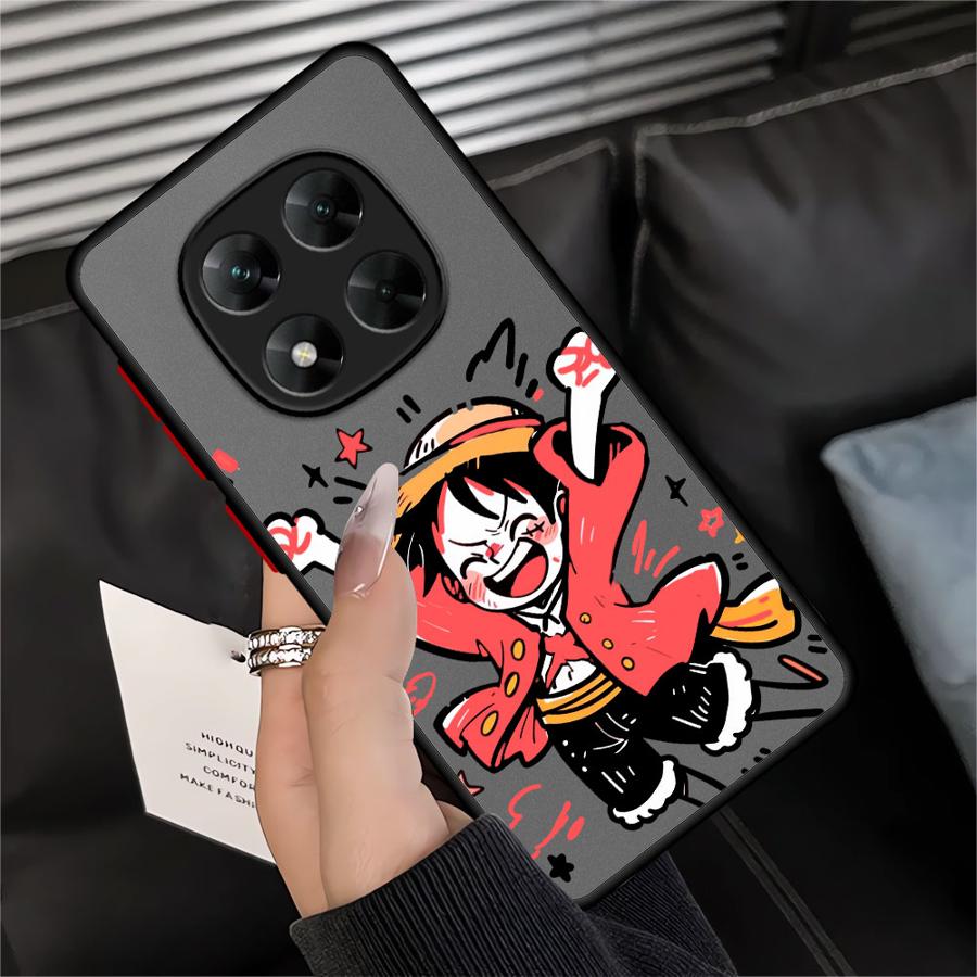 Funda Back Phone Cover Case for Xiaomi Redmi Note 14 A4 11 14C 13 Pro Plus 10 9S 12 13C Cartoon O-One Pieces