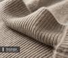 Men's Thickened Cashmere Sweater: Autumn/Winter Round Neck, Musical Note Design, Business Casual