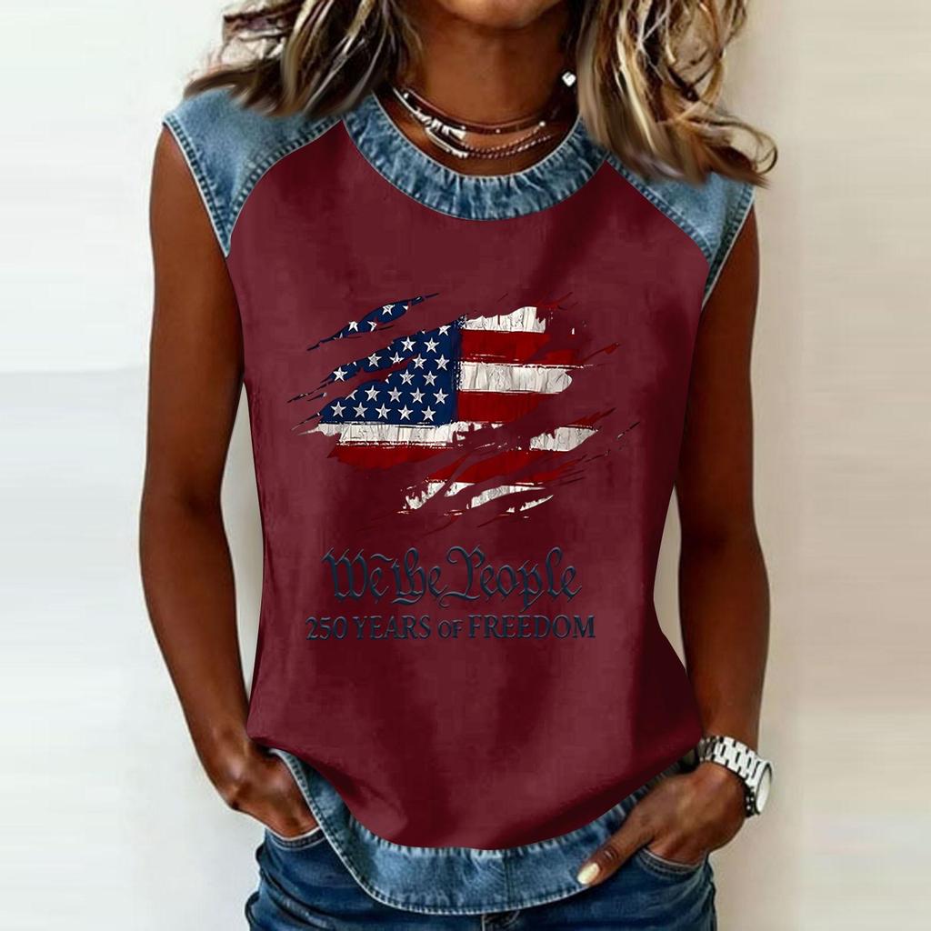Camiseta informal de manga larga para mujer con cuello redondo y estampado