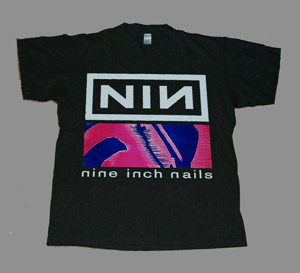 

Черная футболка Nine Inch Nails Add Violence, винтажная забавная футболка унисекс