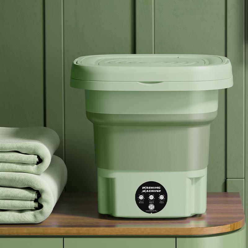 Compact Portable Mini Washer for Dorms & Rentals - Ideal for Underwear, Socks, & Towels with Sterilization Feature