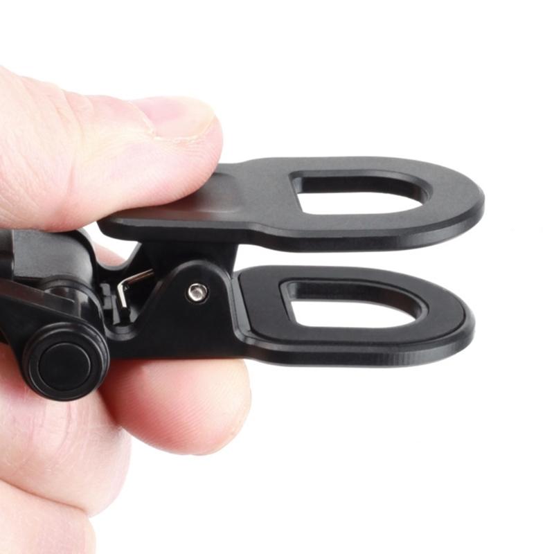 Bildschirmhalterung Klemmclip mit 1/4 Schraube für Monitore Kamera Fülllichthalter Webcam Rack Stativ Tablet Video Live Stream