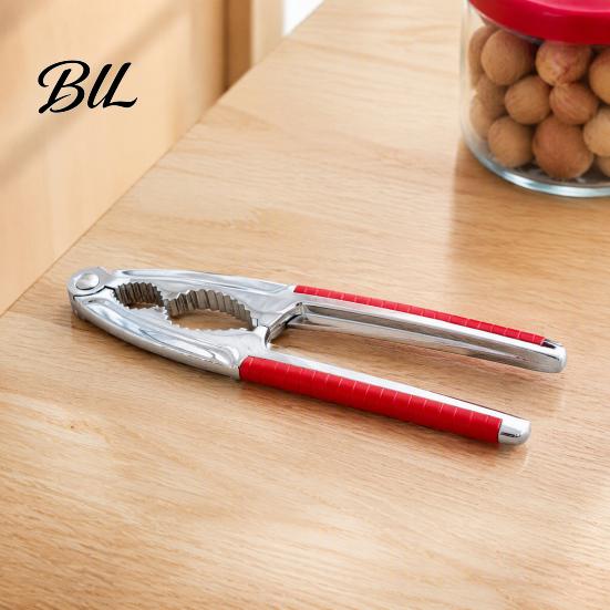 Easy Grip Sheller Nut Crackers for All Nuts, Heavy Duty Nutcracker Pecan Cracker Tool Walnuts, Multi-purpose Seafood Shell Opener with Non-Slip Handle