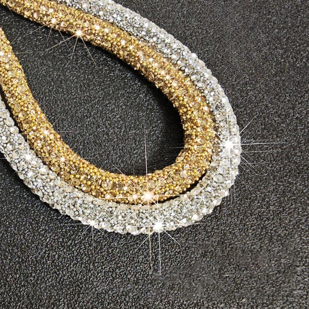 Glitter Crystal Rhinestone Phone Lanyard Bright Bling Bling Phone Case Chain Straps Crossbody Hanging Cord Phone Accessories