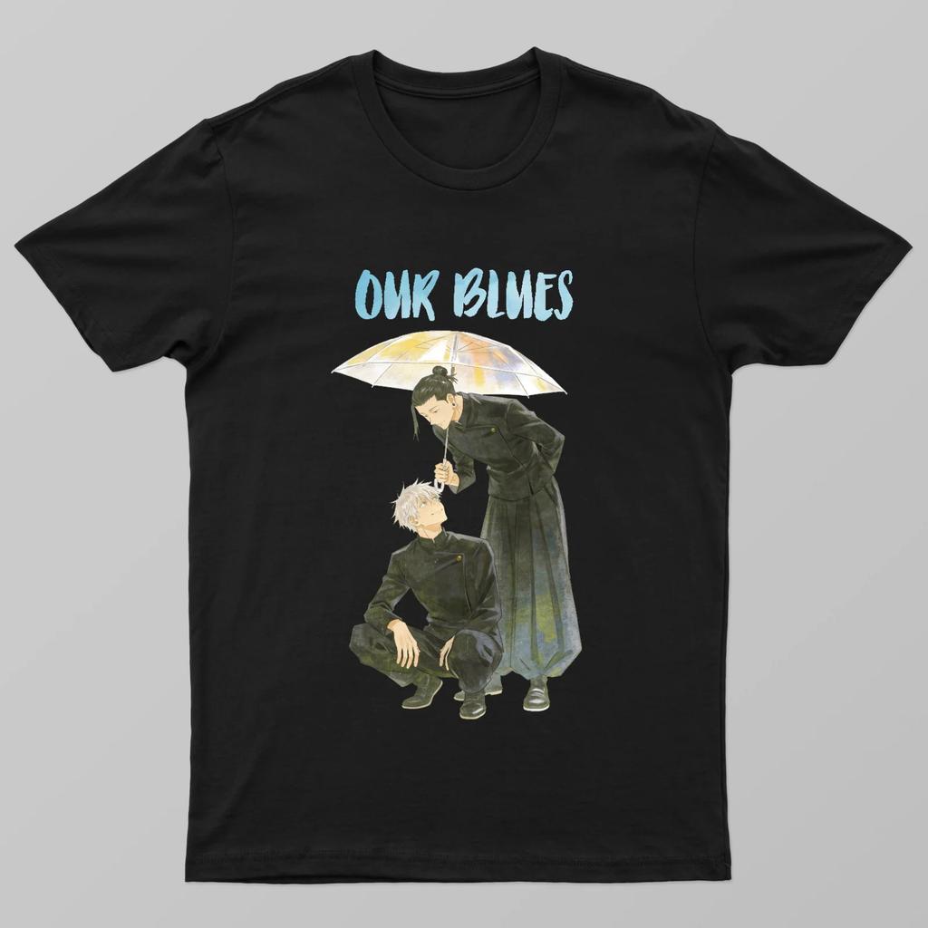 Anime Jujutsu Kaisen Satoru Gojo Suguru Geto Graphic T-Shirt Cotton Shirt Unisex Y2k Men's Clothing T Shirt