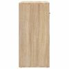 vidaXL Sideboard Sonoma-Eiche 80x33x70 cm Holzwerkstoff