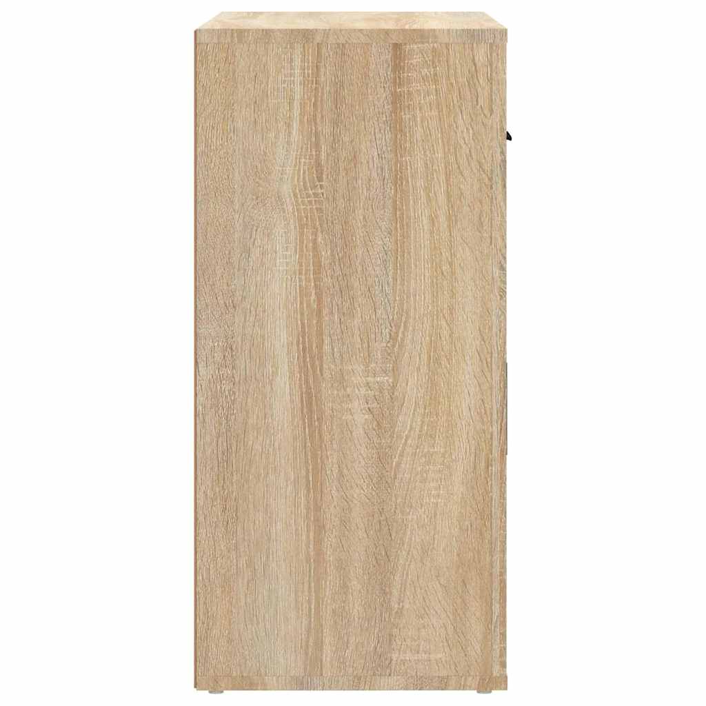 vidaXL Sideboard Sonoma-Eiche 80x33x70 cm Holzwerkstoff