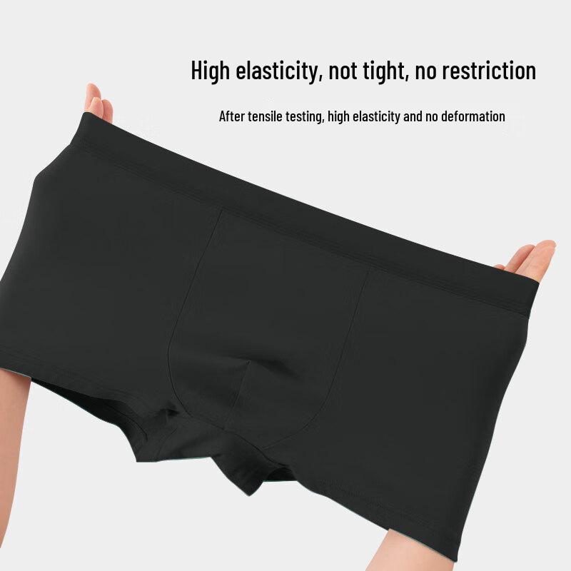 Fentengcare Men's Pure Cotton Seamless Boxer Briefs
