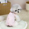 Breathable Material Pet Onesie Wrapped Design Dog Clothes Puppy Belly Protector  Summer Season