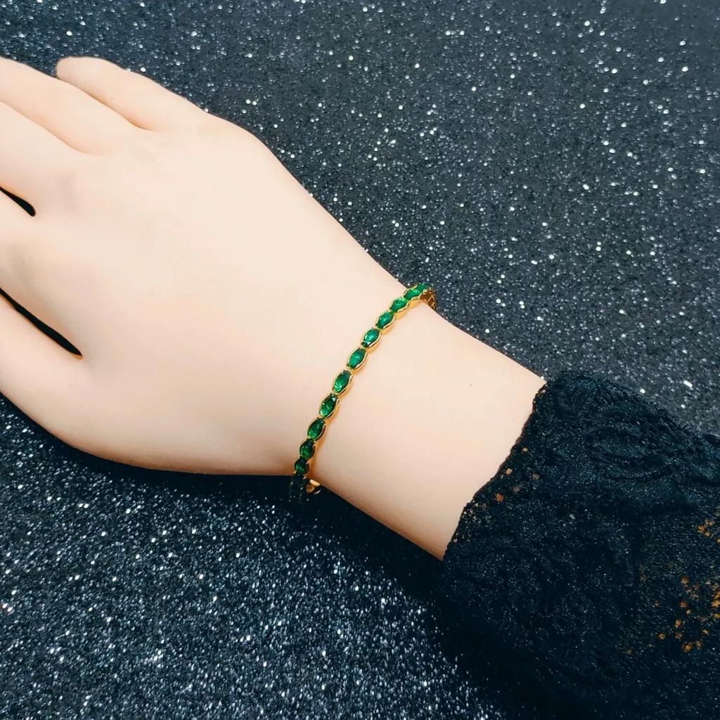 Neues modisches Zirkonarmband zur Anziehung von Reichtum, einfaches farbenfrohes vielseitiges Armband für Damen